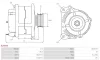 Generator 12 V AS-PL A2084S Bild Generator 12 V AS-PL A2084S