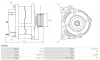 Generator 12 V AS-PL A2086S Bild Generator 12 V AS-PL A2086S