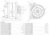 Generator 12 V AS-PL A2105PR Bild Generator 12 V AS-PL A2105PR