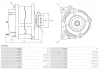 Generator 12 V AS-PL A2150S Bild Generator 12 V AS-PL A2150S