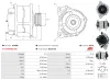 Generator 12 V AS-PL A2158S Bild Generator 12 V AS-PL A2158S