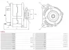 Generator 12 V AS-PL A3001 Bild Generator 12 V AS-PL A3001