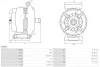 Generator 12 V AS-PL A3055 Bild Generator 12 V AS-PL A3055