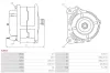 Generator 12 V AS-PL A3063 Bild Generator 12 V AS-PL A3063