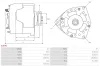 Generator 12 V AS-PL A3076 Bild Generator 12 V AS-PL A3076