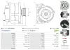 Generator 12 V AS-PL A3147(VALEO) Bild Generator 12 V AS-PL A3147(VALEO)