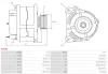 Generator 12 V AS-PL A3195 Bild Generator 12 V AS-PL A3195