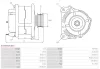 Generator 12 V AS-PL A3316(VALEO) Bild Generator 12 V AS-PL A3316(VALEO)