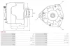 Generator 12 V AS-PL A3571S Bild Generator 12 V AS-PL A3571S