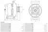 Generator 12 V AS-PL A3595PR Bild Generator 12 V AS-PL A3595PR