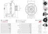 Generator 12 V AS-PL A3628S Bild Generator 12 V AS-PL A3628S