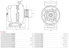 Generator 12 V AS-PL A3715S Bild Generator 12 V AS-PL A3715S