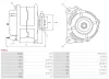 Generator 12 V AS-PL A4011 Bild Generator 12 V AS-PL A4011