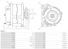 Generator 24 V AS-PL A4037 Bild Generator 24 V AS-PL A4037