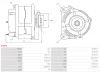 Generator 12 V AS-PL A4059 Bild Generator 12 V AS-PL A4059