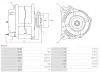 Generator 12 V AS-PL A4117 Bild Generator 12 V AS-PL A4117