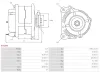 Generator 12 V AS-PL A4129S Bild Generator 12 V AS-PL A4129S