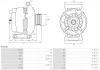 Generator 12 V AS-PL A4131S Bild Generator 12 V AS-PL A4131S