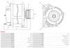 Generator 12 V AS-PL A5016 Bild Generator 12 V AS-PL A5016