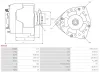 Generator 12 V AS-PL A5018 Bild Generator 12 V AS-PL A5018