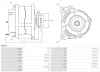 Generator 12 V AS-PL A5019 Bild Generator 12 V AS-PL A5019