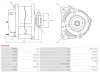 Generator 12 V AS-PL A5030SR Bild Generator 12 V AS-PL A5030SR