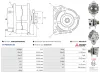 Generator 24 V AS-PL A5063(MITSUBISHI) Bild Generator 24 V AS-PL A5063(MITSUBISHI)
