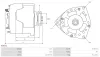 Generator 12 V AS-PL A5071 Bild Generator 12 V AS-PL A5071