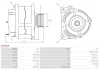 Generator 12 V AS-PL A5072SR Bild Generator 12 V AS-PL A5072SR