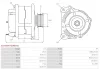 Generator 12 V AS-PL A5144(MITSUBISHI) Bild Generator 12 V AS-PL A5144(MITSUBISHI)