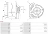 Generator 12 V AS-PL A5164 Bild Generator 12 V AS-PL A5164