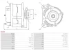 Generator 12 V AS-PL A5253 Bild Generator 12 V AS-PL A5253