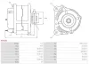 Generator 12 V AS-PL A5413S Bild Generator 12 V AS-PL A5413S