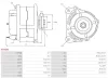 Generator 12 V AS-PL A5419S Bild Generator 12 V AS-PL A5419S