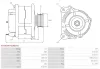 Generator 12 V AS-PL A5430(MITSUBISHI) Bild Generator 12 V AS-PL A5430(MITSUBISHI)