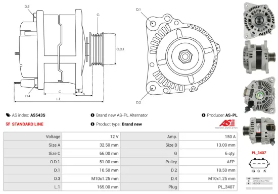 NOx-Sensor, Harnstoffeinspritzung 12 V AS-PL NOX9268 Bild NOx-Sensor, Harnstoffeinspritzung 12 V AS-PL NOX9268