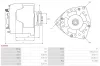 Generator 12 V AS-PL A5569S Bild Generator 12 V AS-PL A5569S