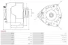 Generator 12 V AS-PL A6025PR Bild Generator 12 V AS-PL A6025PR