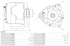 Generator 12 V AS-PL A6191S Bild Generator 12 V AS-PL A6191S