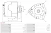 Generator 12 V AS-PL A6217SR Bild Generator 12 V AS-PL A6217SR