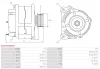 Generator 12 V AS-PL A6253(DENSO) Bild Generator 12 V AS-PL A6253(DENSO)