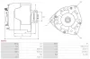 Generator 12 V AS-PL A6353 Bild Generator 12 V AS-PL A6353
