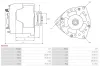 Generator 12 V AS-PL A6472S Bild Generator 12 V AS-PL A6472S