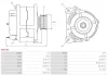 Generator 12 V AS-PL A6514S Bild Generator 12 V AS-PL A6514S