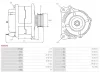 Generator 12 V AS-PL A6563S Bild Generator 12 V AS-PL A6563S