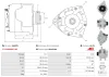 Generator 12 V AS-PL A6657S Bild Generator 12 V AS-PL A6657S