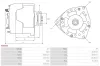 Generator 12 V AS-PL A6659S Bild Generator 12 V AS-PL A6659S
