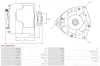 Generator 12 V AS-PL A6731(DENSO) Bild Generator 12 V AS-PL A6731(DENSO)