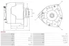 Generator 12 V AS-PL A6750S Bild Generator 12 V AS-PL A6750S
