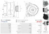 Generator 12 V AS-PL A6786(DENSO) Bild Generator 12 V AS-PL A6786(DENSO)
